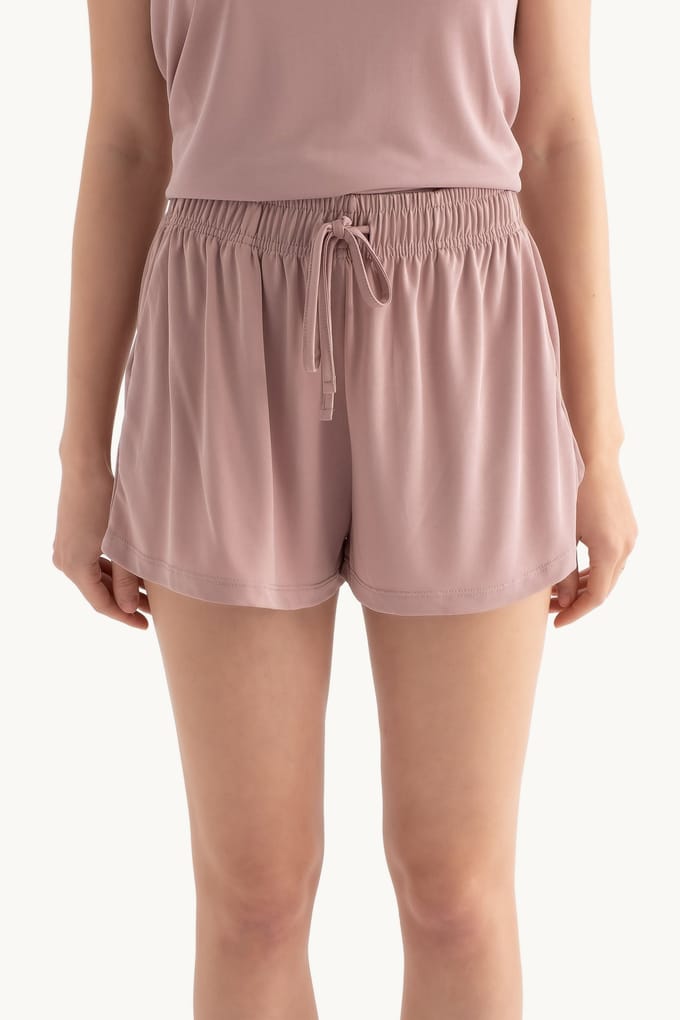 Middelhoge Treksluiting Basis Shorts