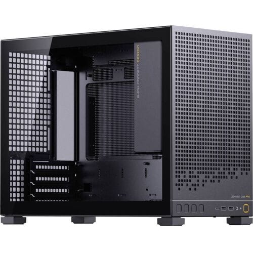 Jonsbo Mini-tower Behuizing, Gaming-behuizing, PC-behuizing Zwart