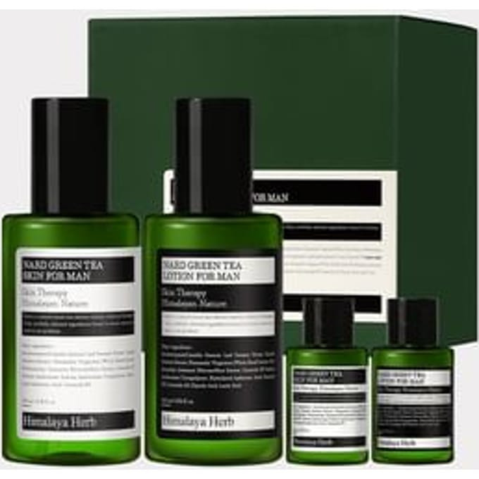 NARD - Green Tea Skin & Lotion Set For Man 4 pcs