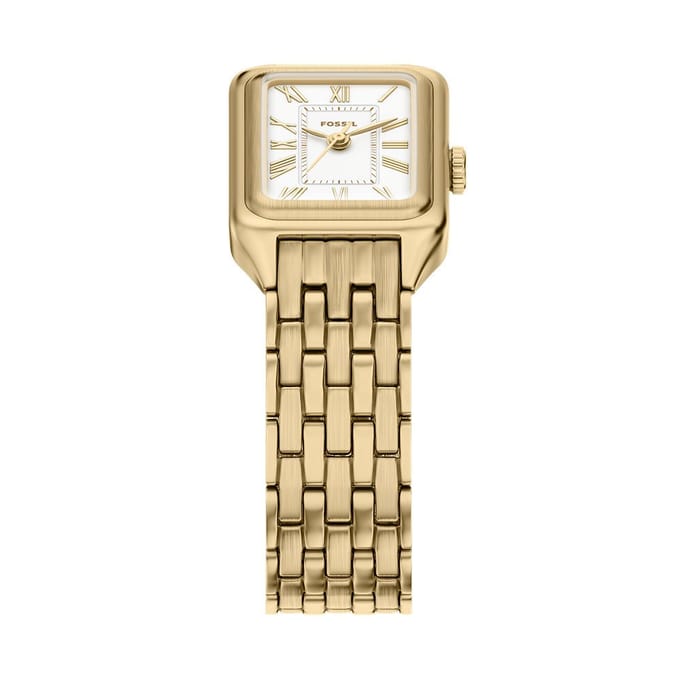 FOSSIL ES5467 Vrouwen Horloge 18 mm - Goudkleurig