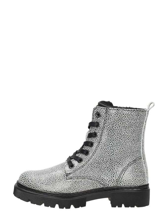 SUB55 Veterschoen hoog Veterschoen hoog - Gebroken wit - Maat 35
