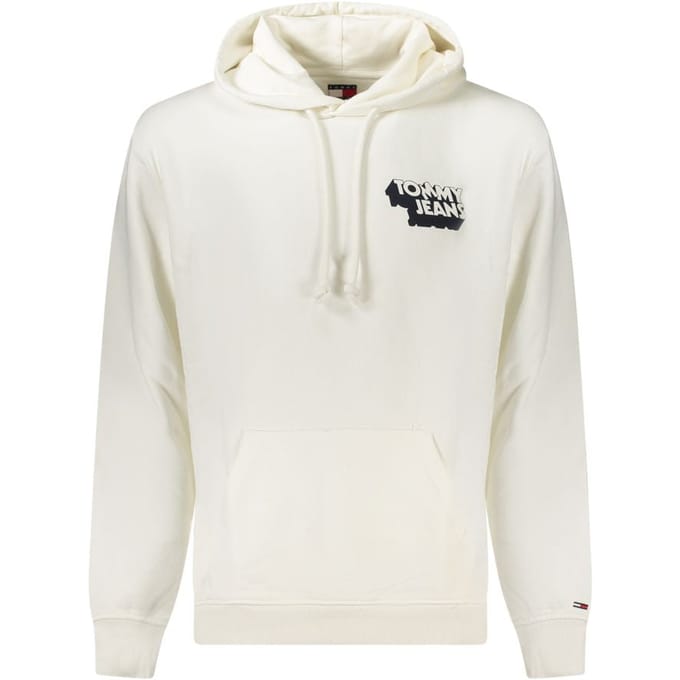Tommy Hilfiger Witte Katoenen Mannen Sweatshirt