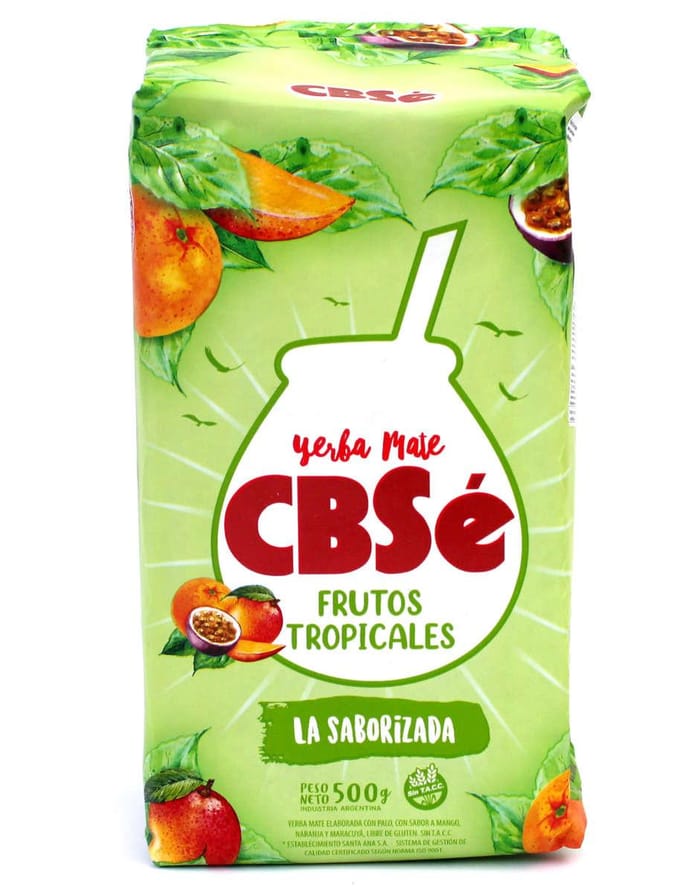 CBSe Frutos Tropicales - Yerba mate - Tropisch Fruit - 500 gram