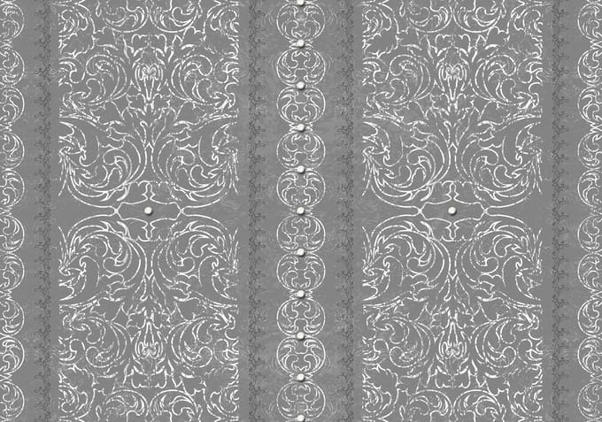 Vintage Pattern Photo Wallcovering
