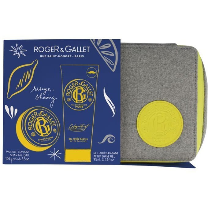 Roger & Gallet Kerstmis Scheerset Cologne Twist 1 Set