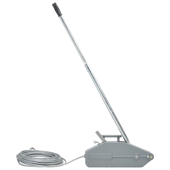 vidaXL - Lier - met - staalkabel - 1600 - kg