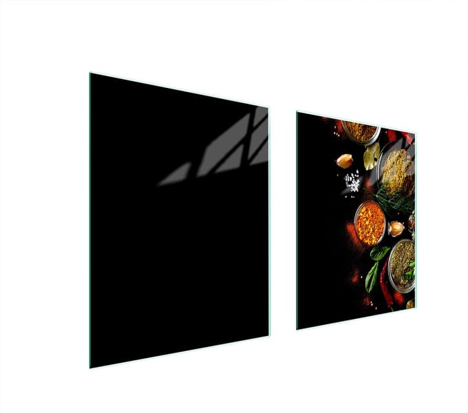 TMK ArtDeko - Snijplank - 85x52 cm - Glas - Veelkleurig