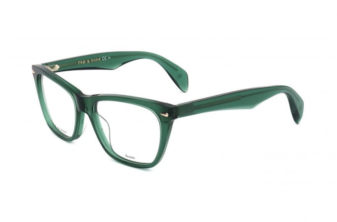 Rag & Bone RNB3013 Green 51/16/140 WOMAN Brilmonturen