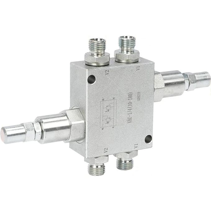 Mini Graafmachine Kussenklep Kit voor Mini Graafmachine met 1 4 Inch Hydraulische Slang en M14x1.5 Schroefdraadverbinding