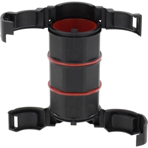 Wiska 10109730 BFC-29-29-BK Golfbuisadapter Zwart Recht 1 stuk(s)
