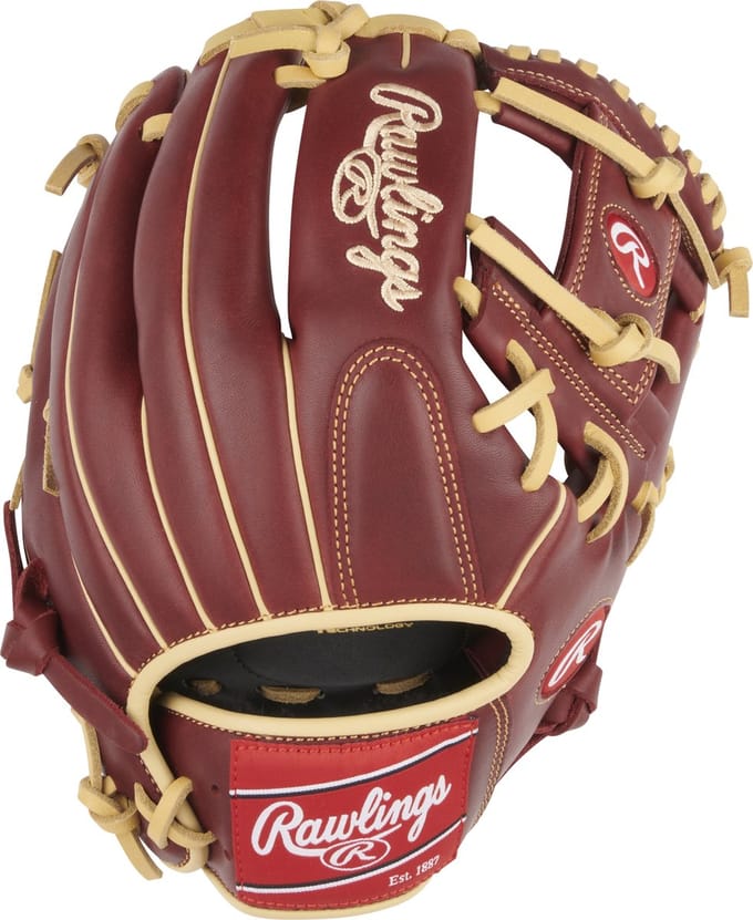 Rawlings - Honkbalhandschoen - Sandlot - S1150IS - 11,5 Inch - Roodbruin