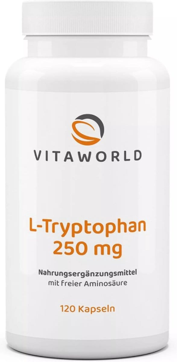 Vitaworld L-tryptofaan 250mg 120 capsules