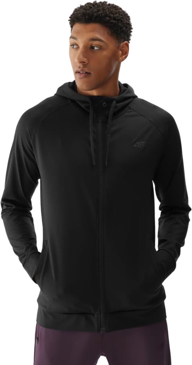 4F M403 Sporttrui Heren Diepzwart - Maat 2XL
