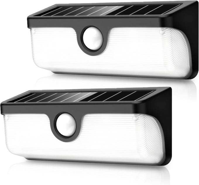 Oplaadbare LED Buitenlamp met Bewegingssensor en Afstandsbediening, Waterdicht