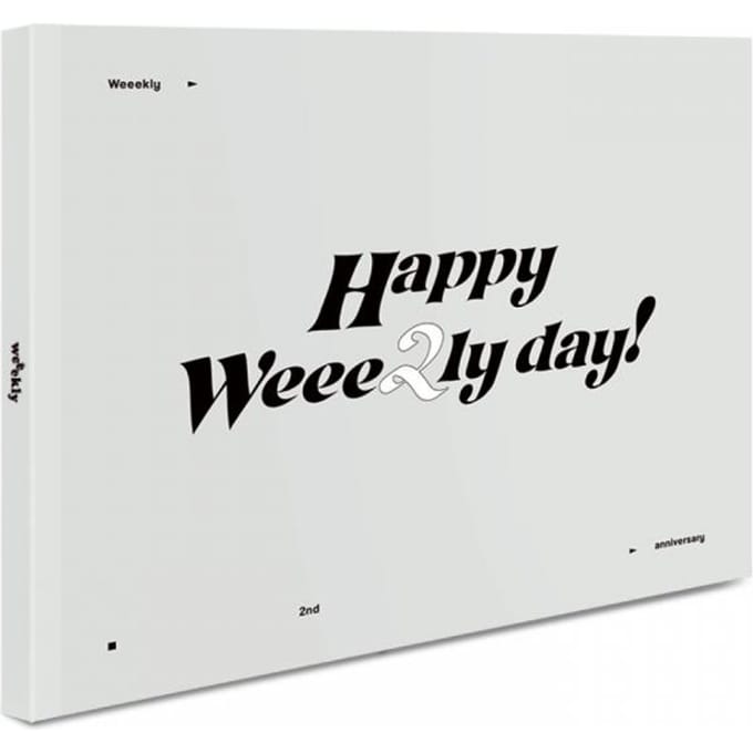 Weeekly   Mini Album Photo   2022 Happy Weee2ly Day white