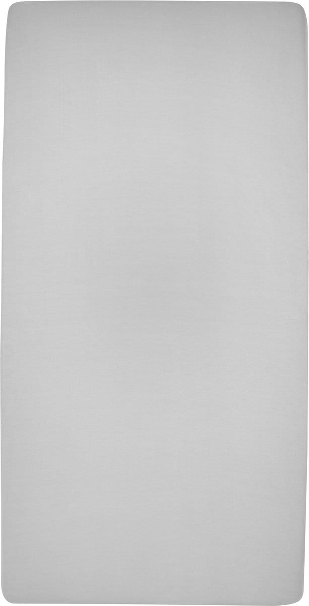Meyco Home Uni hoeslaken tweepersoons - light grey - 180x200cm
