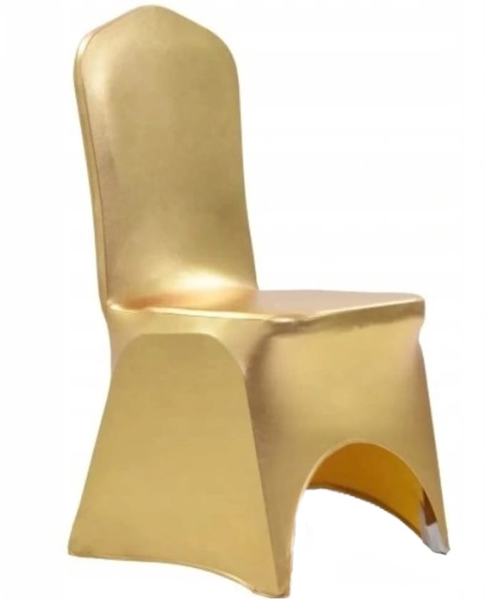 Meble odNowa Serie - Elastische Stoelhoes - Goud - Premium Kwaliteit