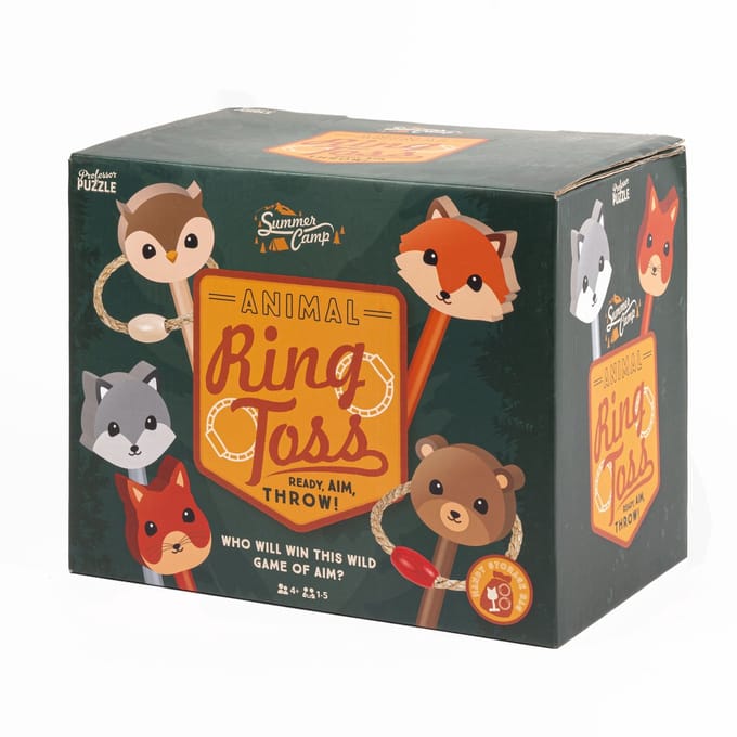 Animal Ring Toss - Bordspel - Engelstalig - Professor Puzzle