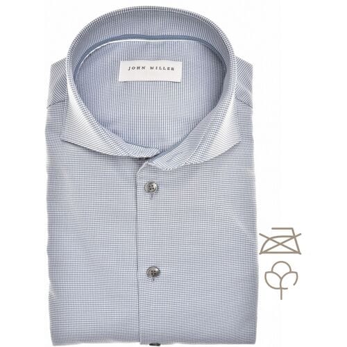 business overhemd John Miller Tailored Fit blauw