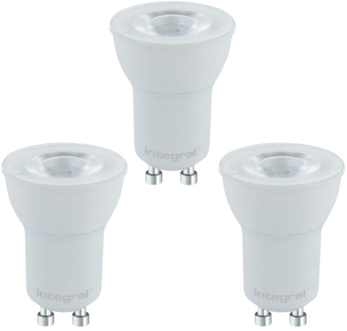 3 Pack - 35mm GU10 Led Spot 2.8W - 270 Lumen - 4000K Koel Wit