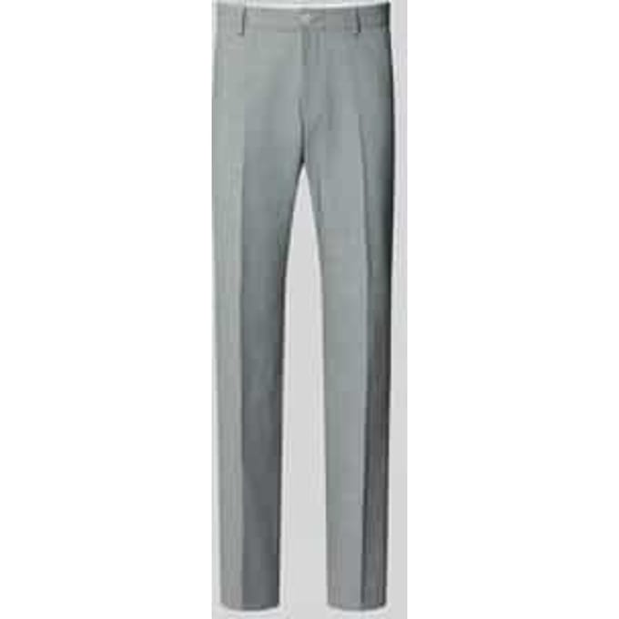 pantalon regular fit met viscose