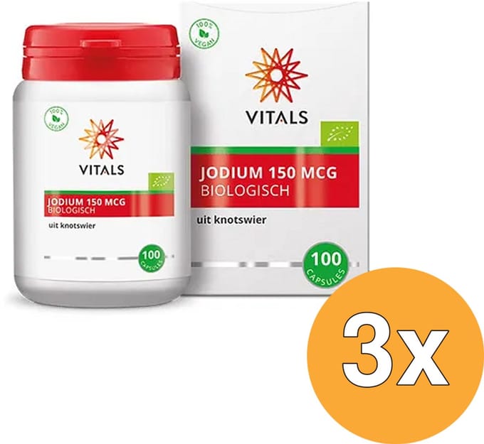 3x Vitals Jodium bio (100 capsules)