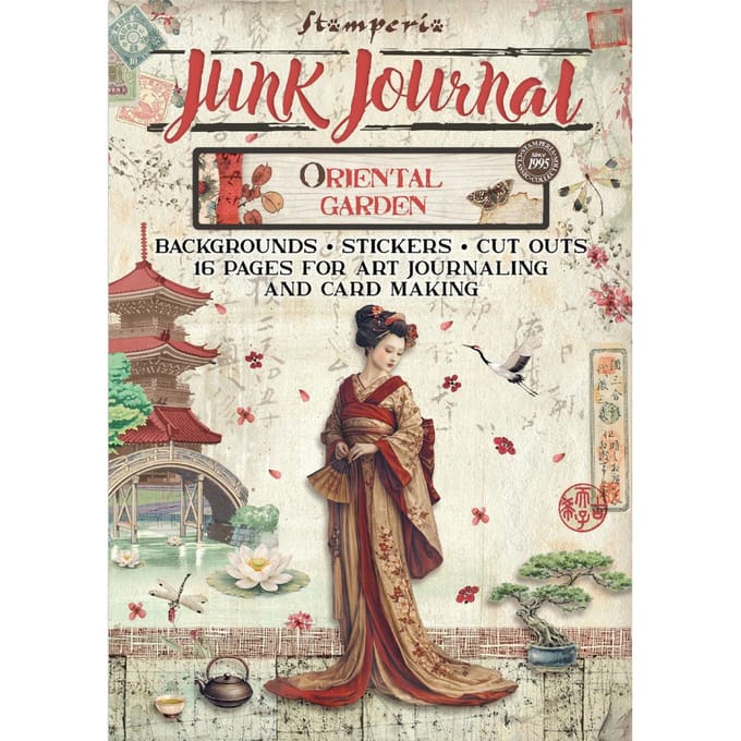 Stamperia Junk Journal Book "Oriental Garden"