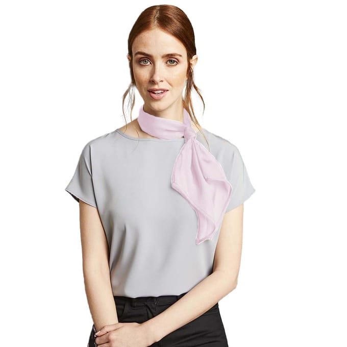 Premier Dames/vrouwenwerk Chiffon Formele Sjaal (Roze)