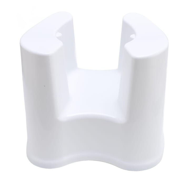 Tabouret de Douche Chaise Plastique Épaissi Imperméabilisation Haute Charge Roulement Antidérapant Siège de Bain Banc pour white