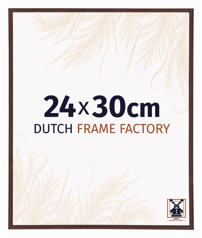 Fotolijst 24x30 cm - Kunststof - Bruin - Angers