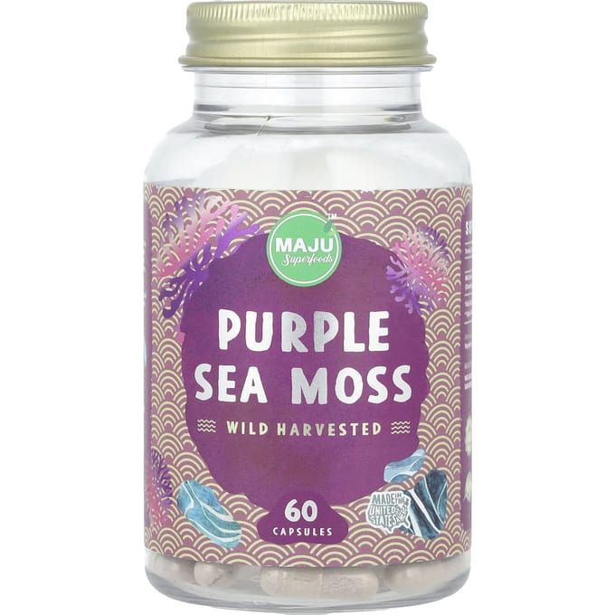 Mousse de Mer Violette, 60 Capsules (500mg par capsule)