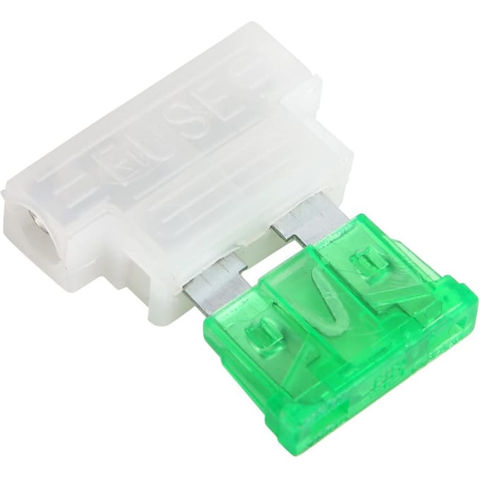 30 Sets Auto Zekeringhouder Kit 1222AWG 32V 30A Zekering voor Auto Boot ATCATO white