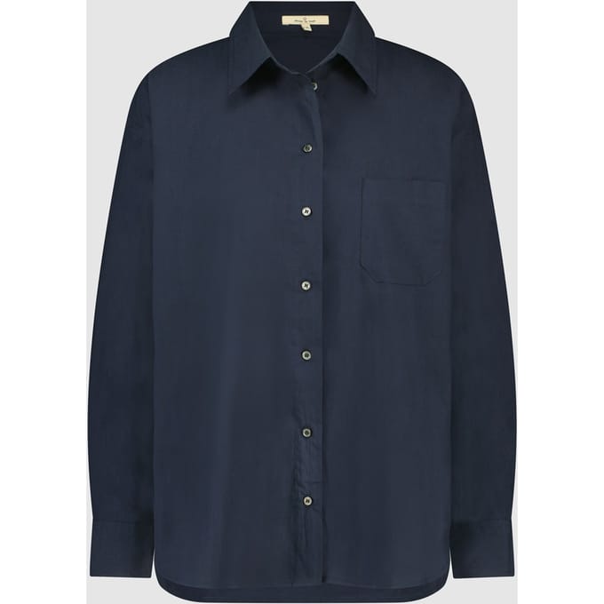 Circle of Trust Shay Blouse Blue Ink Maat: XS | Overhemden Outlet | Dames | Blauw
