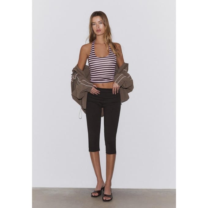 Stradivarius Haltertop  Lichtroze L