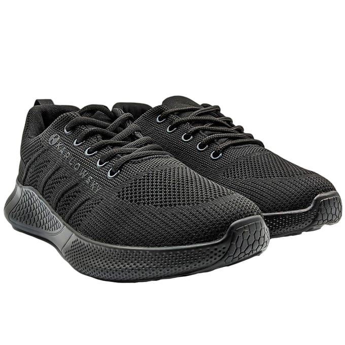Karlowsky Werkschoenen Soft-Run voor volwassenen (Zwart)