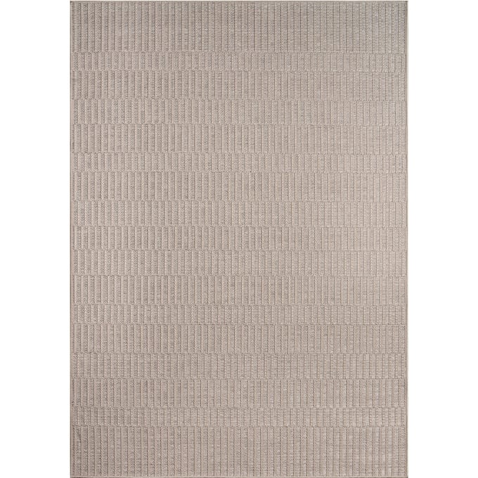 Binnen- en buitenkleed Verona beige 80x250 cm