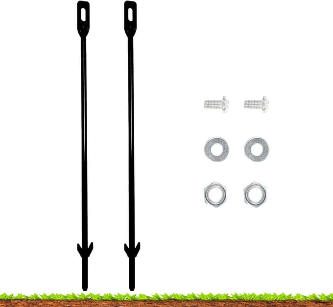 Set van 2 Sterke Grondpennen voor Bevestiging