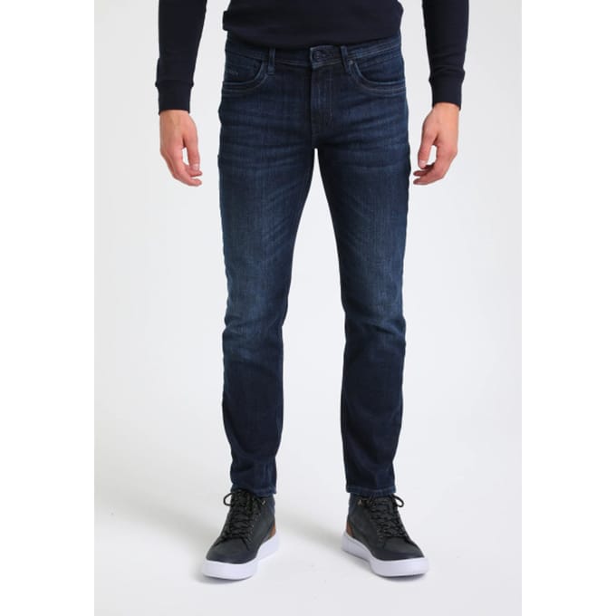 Gabbiano - Atlantic - Heren Regular Jeans - Dark Blue