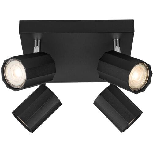 LIVARNO HOME Plafondlamp (Plafondspot, zwart)