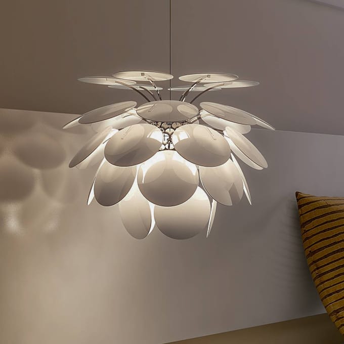MARSET Hanglamp Discocó Ø 35 cm wit