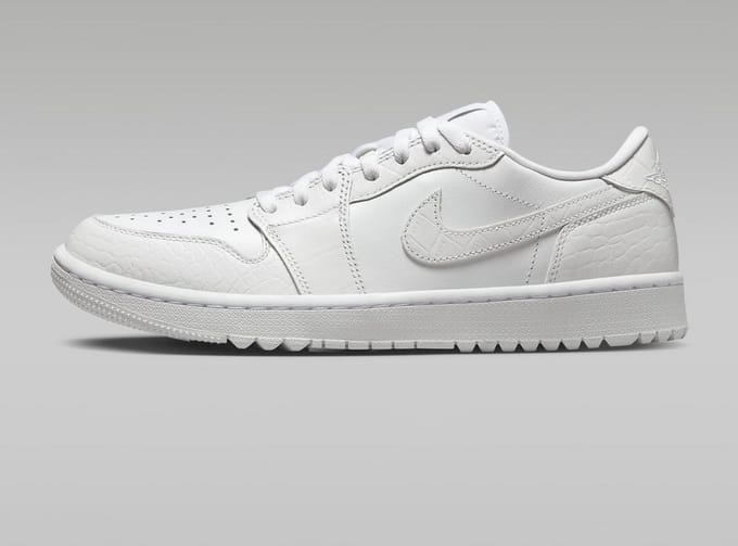 Nike Air Jordan 1 Low G - Wit - Maat 45