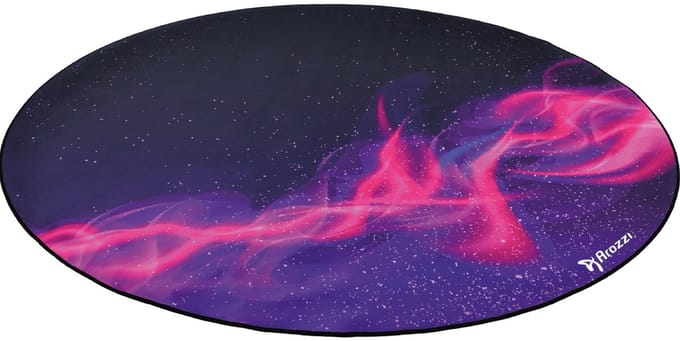 Arozzi Zona Round Vloerbeschermer voor Bureaustoel - Anti-slip - Ø121 cm - Galaxy