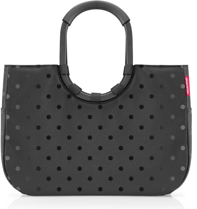 Reisenthel Loopshopper L Shopper - 25L - Frame Glossy Dots Zwart