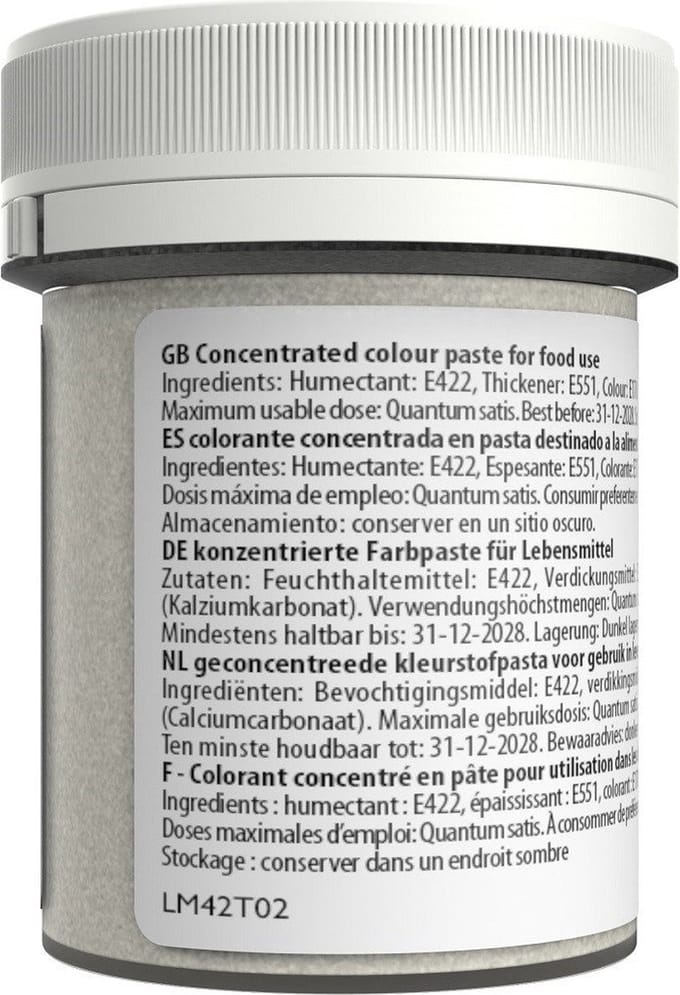 Sugarflair Max Concentrate Paste Colour - Voedingskleurstof - Wit - 42g