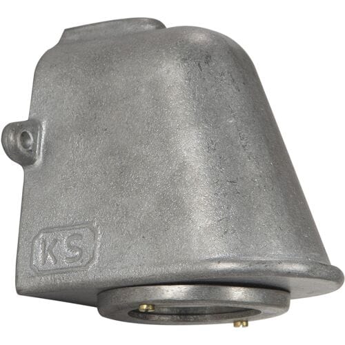 KS Verlichting Offshore Muurlamp Ruw Aluminium met Lichtsensor LED