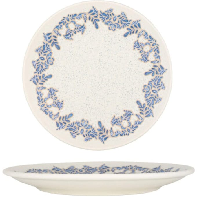 Rinart Dessertbord - Valeria - Porselein - 23 cm - set van 6
