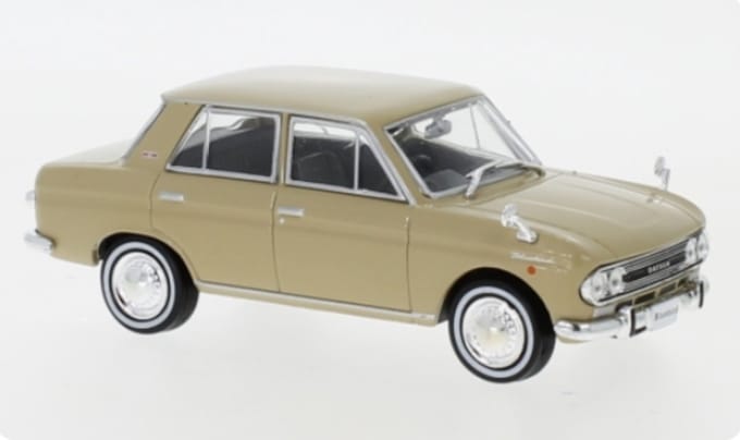 Datsun Bluebird 1966 Beige - Model 1/43 - First:43