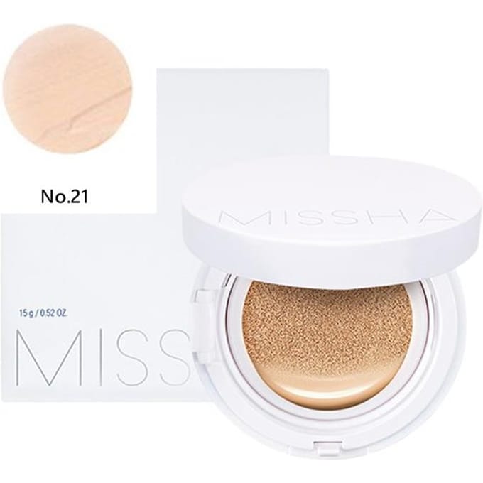 Missha Magic Cushion Moist Up Cushion SPF50+ PA+++ 15g (2 opties) No. 21 beige
