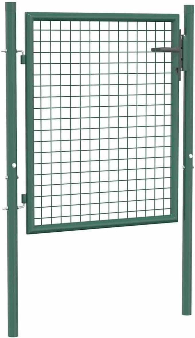 Stalen Tuinpoort 100x75cm Groene Ingangsdeur