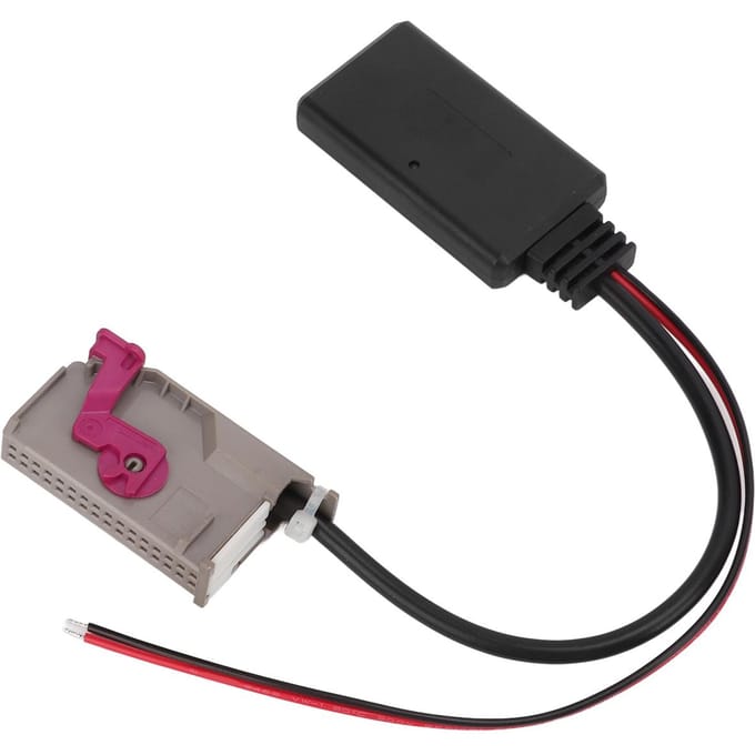 Auto Bluetooth AUX Module 32-pins Connector Draadloze Vervanging voor A3 A4 A6 A8 R8 TT RNSE black